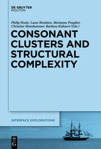 Vorderes Coverbild Consonant Clusters and Structural Complexity