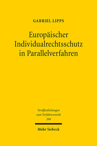 Vorderes Coverbild Europäischer Individualrechtsschutz in Parallelverfahren