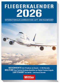 Vorderes Coverbild Fliegerkalender 2026