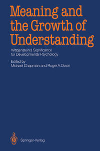 Vorderes Coverbild Meaning and the Growth of Understanding
