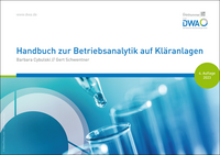 Vorderes Coverbild Handbuch zur Betriebsanalytik auf Kläranlagen