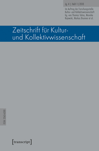 Vorderes Coverbild Zeitschrift für Kultur- und Kollektivwissenschaft
