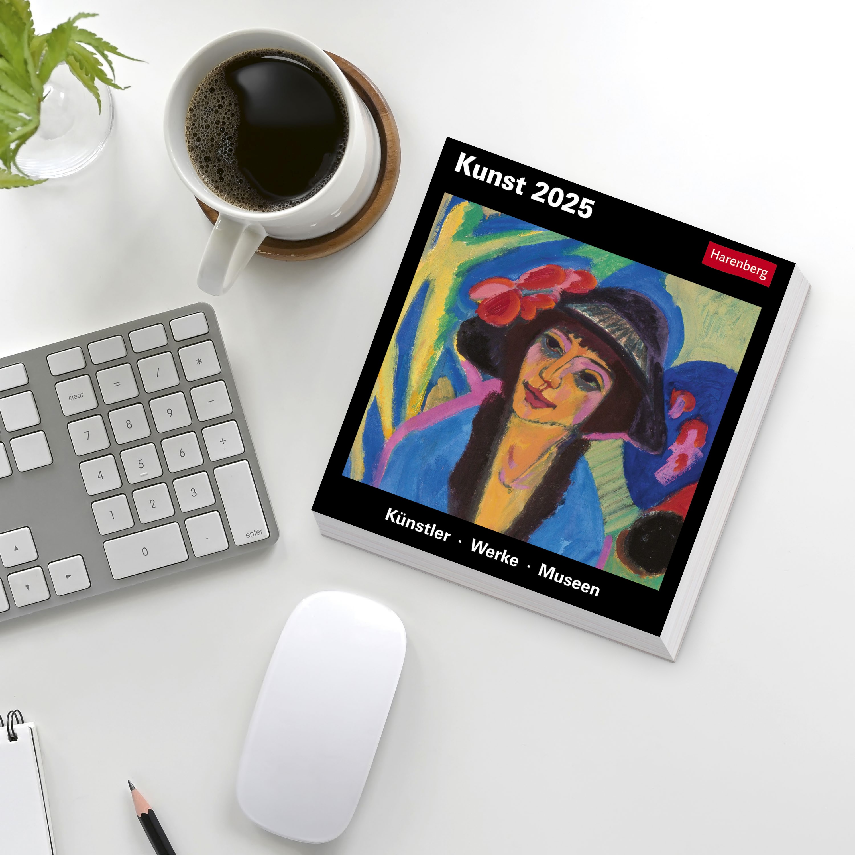 Anderes Coverbild Kunst Tagesabreißkalender 2025 - Kulturkalender - Künstler, Werke, Museen