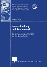 Vorderes Coverbild Kundenbindung und Kundenwert