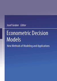 Vorderes Coverbild Econometric Decision Models