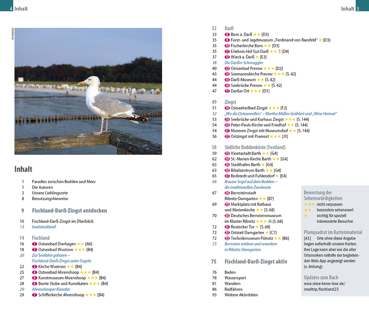 Beispielinhalt (Bild) Reise Know-How InselTrip Fischland-Darß-Zingst