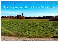 Vorderes Coverbild Spaziergang um das Kloster St. Ottilien (Tischkalender 2025 DIN A5 quer), CALVENDO Monatskalender