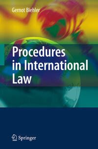Vorderes Coverbild Procedures in International Law