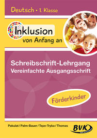 Vorderes Coverbild Inklusion von Anfang an – Schreibschrift-Lehrgang: Vereinfachte Ausgangsschrift – Förderkinder