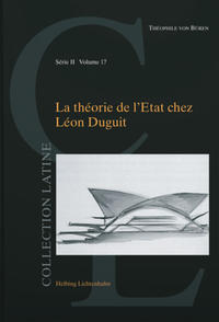 Vorderes Coverbild La théorie de l'Etat chez Léon Duguit