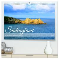 Vorderes Coverbild Südengland - On the road in Devon und Cornwall (hochwertiger Premium Wandkalender 2025 DIN A2 quer), Kunstdruck in Hochglanz