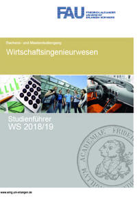 Vorderes Coverbild Studienführer Wirtschaftsingenieurwesen WS 2018/19