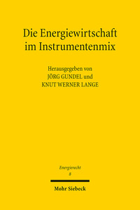 Vorderes Coverbild Die Energiewirtschaft im Instrumentenmix