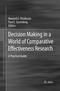 Vorderes Coverbild Decision Making in a World of Comparative Effectiveness Research