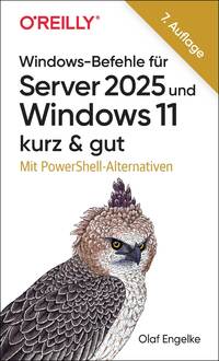 Vorderes Coverbild Windows-Befehle für Server 2025 und Windows 11 – kurz & gut