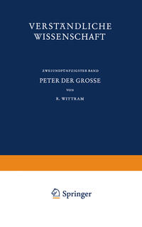 Vorderes Coverbild Peter der Grosse