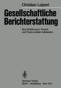Vorderes Coverbild Gesellschaftliche Berichterstattung