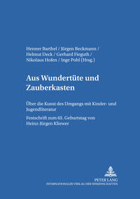 Vorderes Coverbild Aus «Wundertüte» und «Zauberkasten»