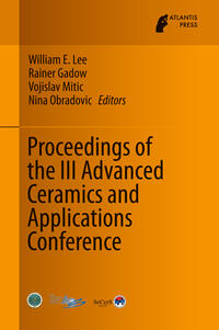 Vorderes Coverbild Proceedings of the III Advanced Ceramics and Applications Conference