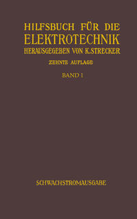 Vorderes Coverbild Hilfsbuch für die Elektrotechnik