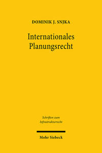 Vorderes Coverbild Internationales Planungsrecht