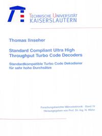 Vorderes Coverbild Standard compliant ultra high throughput turbo code decoders