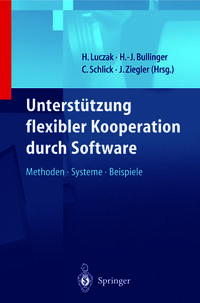 Vorderes Coverbild Unterstützung flexibler Kooperation durch Software