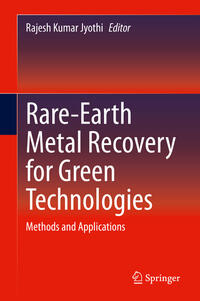 Vorderes Coverbild Rare-Earth Metal Recovery for Green Technologies