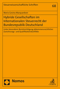 Vorderes Coverbild Hybride Gesellschaften im Internationalen Steuerrecht der Bundesrepublik Deutschland