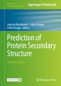 Vorderes Coverbild Prediction of Protein Secondary Structure