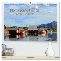 Vorderes Coverbild Norwegens Fjorde, Berge und mehr (hochwertiger Premium Wandkalender 2025 DIN A2 quer), Kunstdruck in Hochglanz