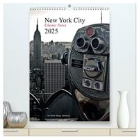 Vorderes Coverbild New York City 2025 • Classic Views (hochwertiger Premium Wandkalender 2025 DIN A2 hoch), Kunstdruck in Hochglanz