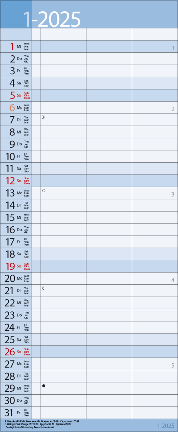 Beispielinhalt (Bild) Timer for 2 Lifestyle 2025