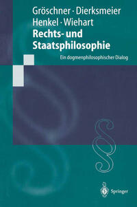 Vorderes Coverbild Rechts- und Staatsphilosophie