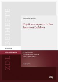 Vorderes Coverbild Negationskongruenz in den deutschen Dialekten
