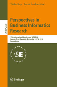 Vorderes Coverbild Perspectives in Business Informatics Research