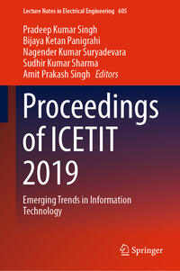 Vorderes Coverbild Proceedings of ICETIT 2019