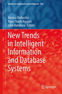 Vorderes Coverbild New Trends in Intelligent Information and Database Systems