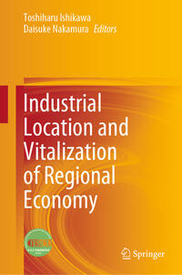 Vorderes Coverbild Industrial Location and Vitalization of Regional Economy