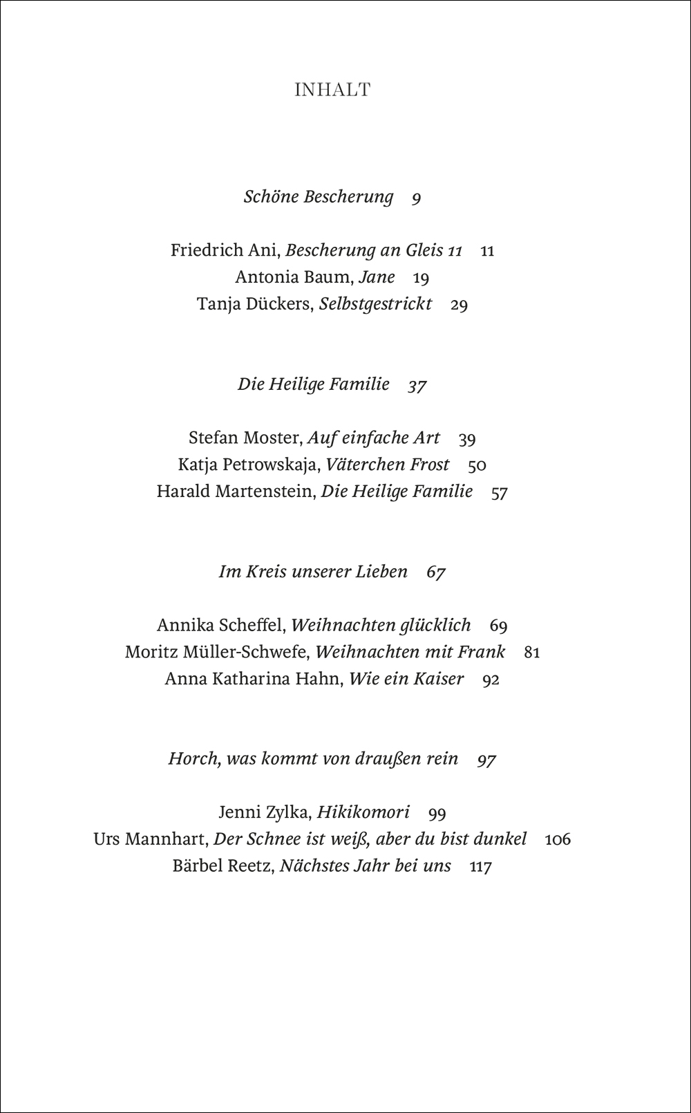 Beispielinhalt (Bild) Das Fest der Liebe