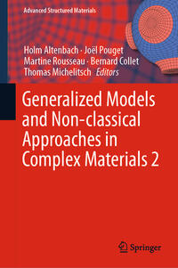 Vorderes Coverbild Generalized Models and Non-classical Approaches in Complex Materials 2