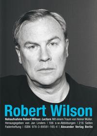 Vorderes Coverbild Nahaufnahme: Robert Wilson
