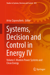 Vorderes Coverbild Systems, Decision and Control in Energy IV