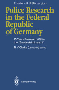 Vorderes Coverbild Police Research in the Federal Republic of Germany