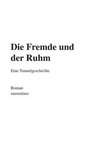 Vorderes Coverbild Die Fremde und der Ruhm