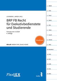 Vorderes Coverbild FlexLex BRP FB Recht für Exekutivbedienstete und Studierende | Studium