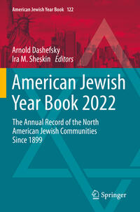 Vorderes Coverbild American Jewish Year Book 2022