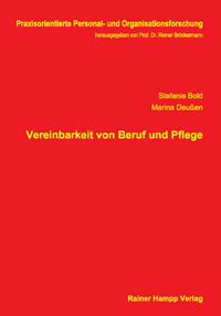 Vorderes Coverbild Vereinbarkeit von Beruf und Pflege