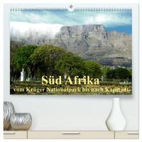 Vorderes Coverbild Süd Afrika - vom Krüger Nationalpark bis nach Kapstadt (hochwertiger Premium Wandkalender 2025 DIN A2 quer), Kunstdruck in Hochglanz