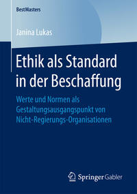 Vorderes Coverbild Ethik als Standard in der Beschaffung